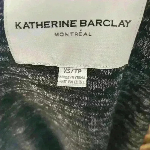 Katherine Barclay Montreal Wool blend wrap sweater jacket. size xs - Picture 14 of 14